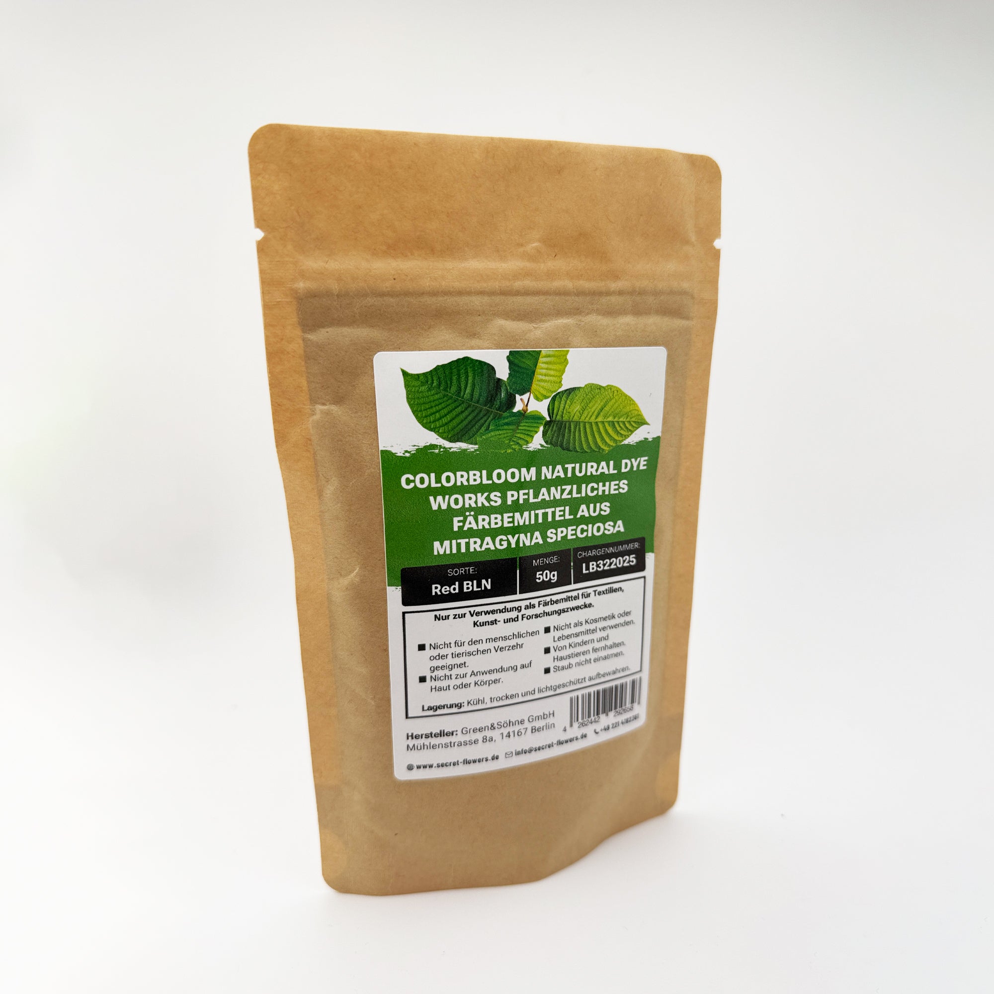 Kratom 50g  Red Bali Nano  5er Gebinde