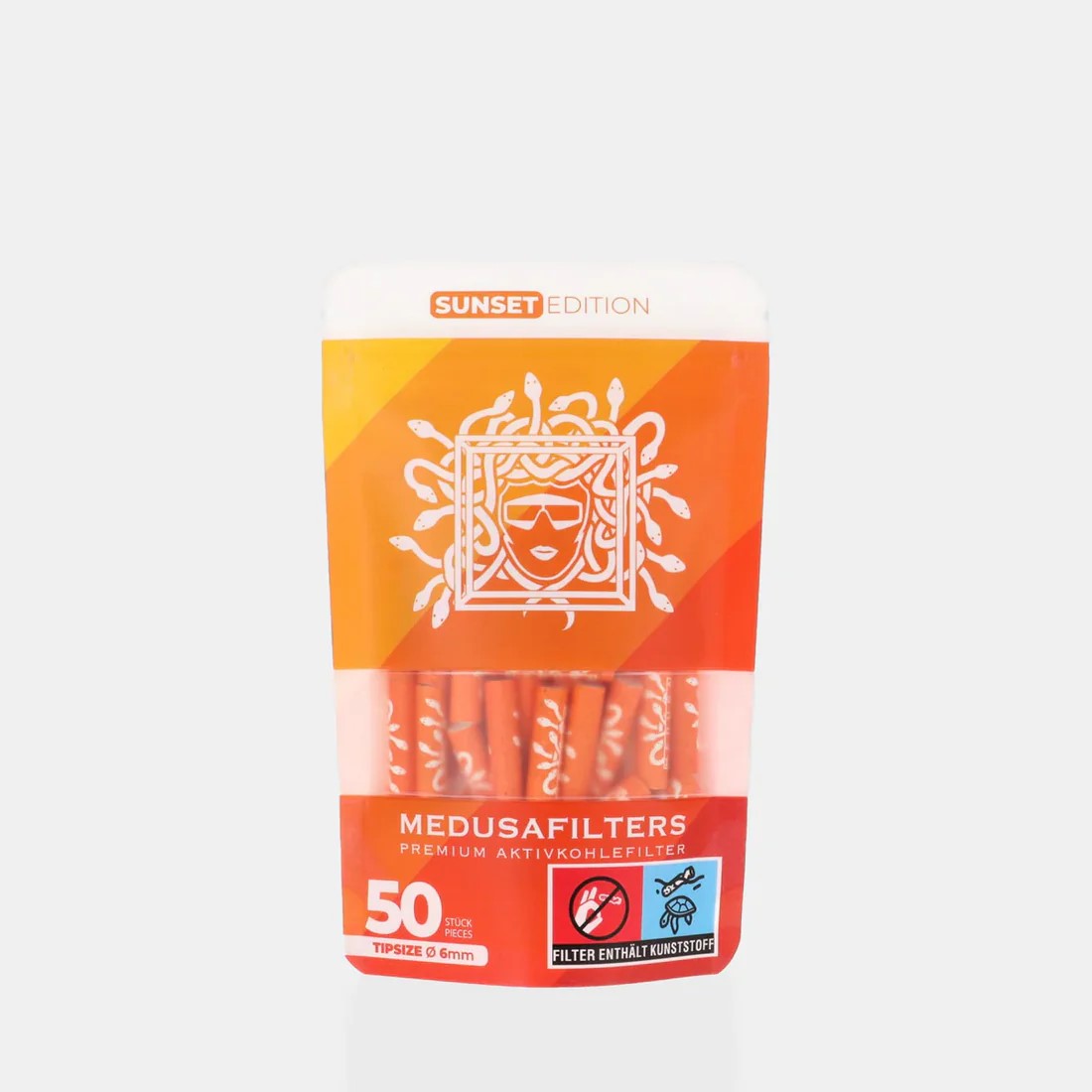 Aktivkohlefilter 50stk  6mm 10er Gebinde