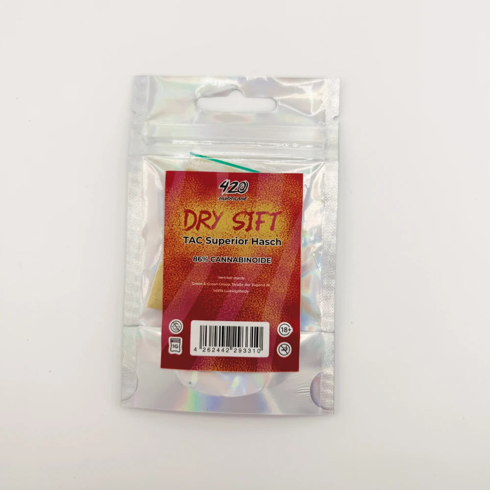 Dry Sift TAC Superior Hasch 1g  10er Gebinde