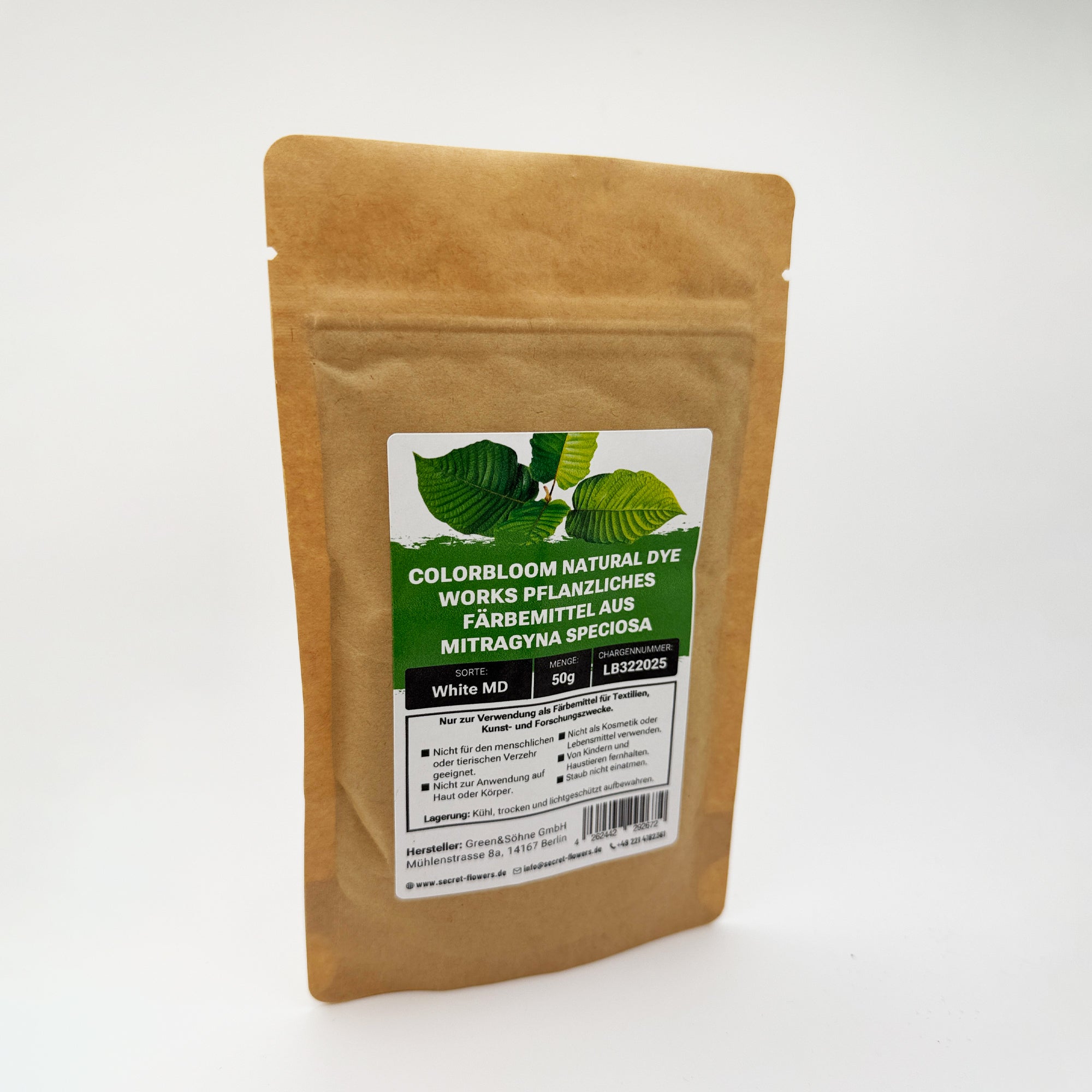 Kratom 50g  White Maeng Da  5er Gebinde