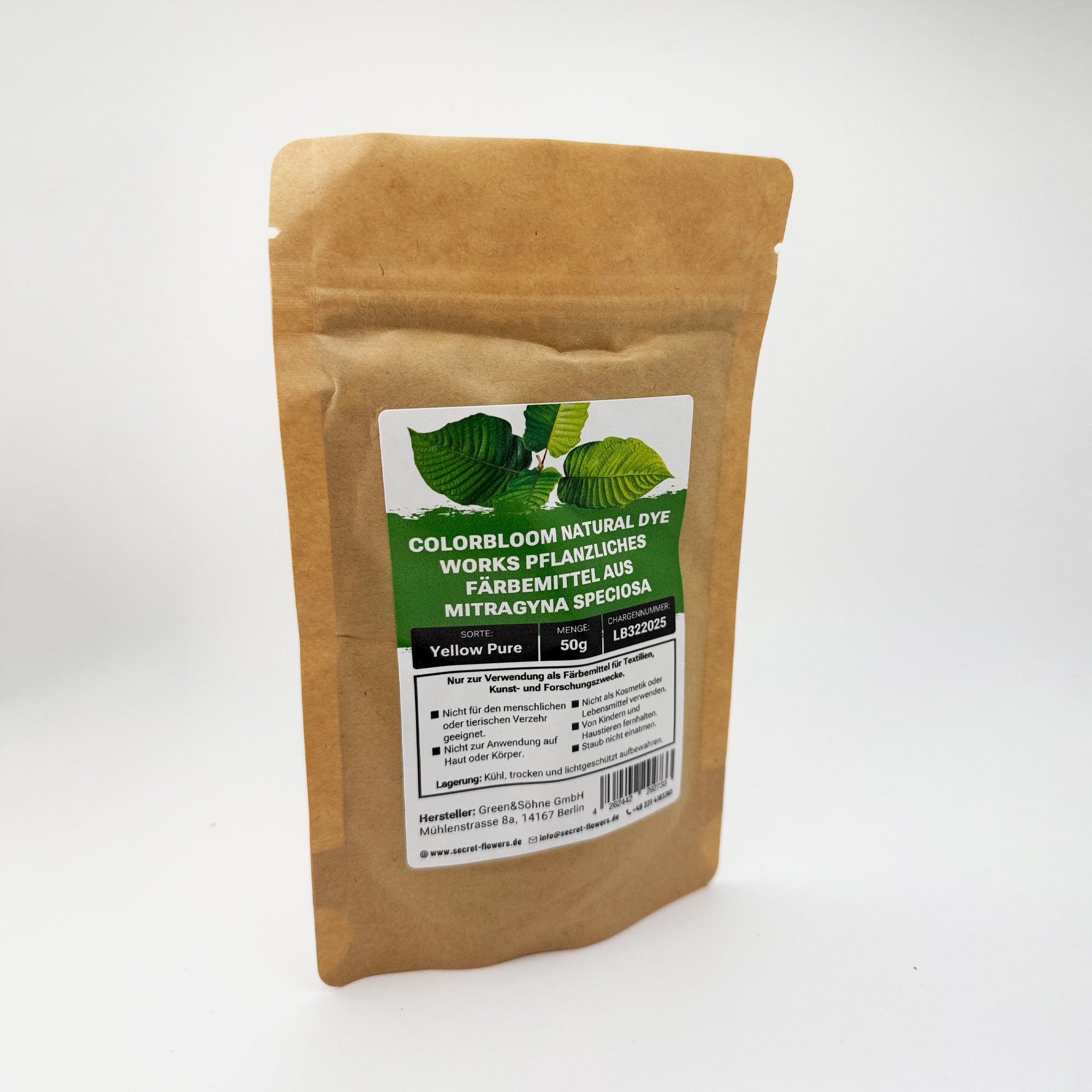 Kratom 50g  Yellow Pure  5er Gebinde