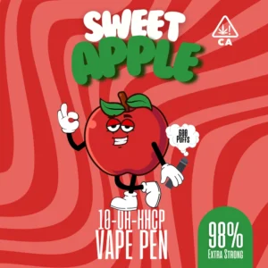 highappy 10 oh hhcp sweet apple vape.webp