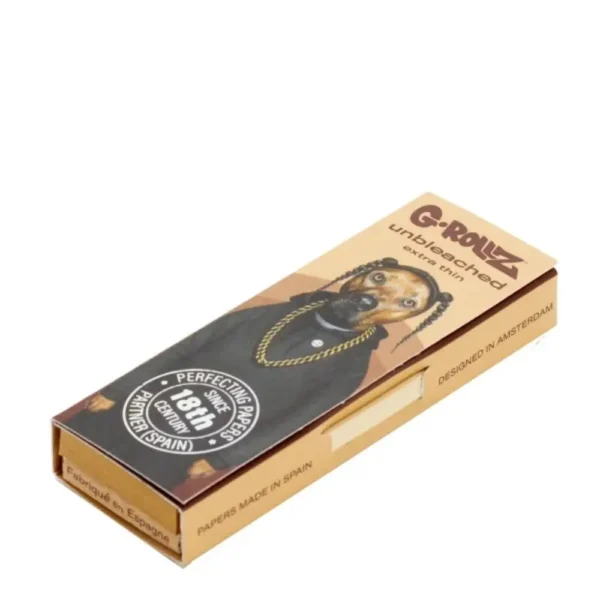 Pets Rock Rap Unbleached 1¼  Papers + Tips &  Poker  24 Stück.webp