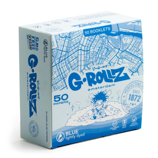 G-Rollz   Amsterdam Lightly Dyed Blue KS Slim Papers_2.webp