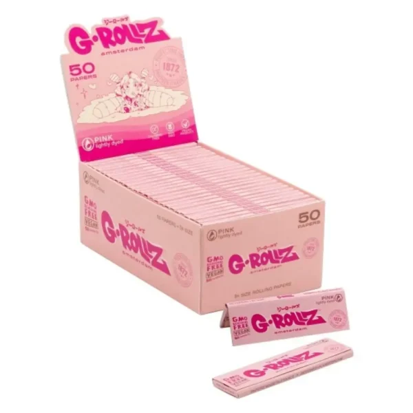 G-Rollz  Amsterdam Lightly Dyed Pink 1¼ Papers_1.webp