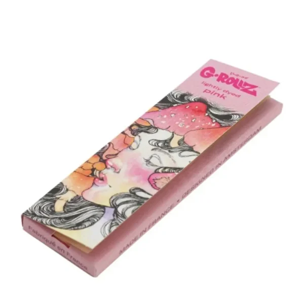 G-Rollz  Mushroom Lighly Dyed Pink 1¼ Papers  25 Stück (3).webp
