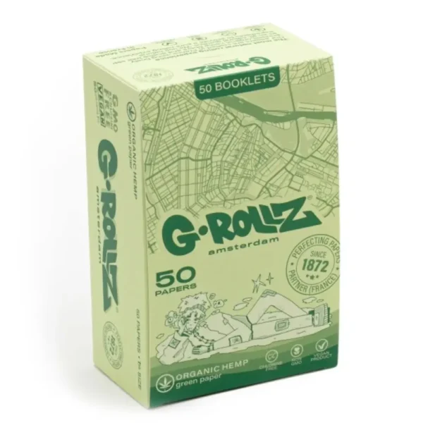 Organic Green Hemp - 50 '1¼' Papers (3).webp